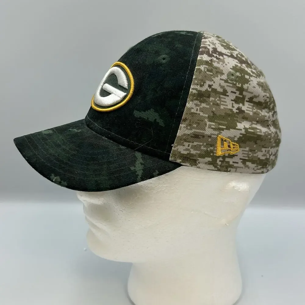 Green Bay Packers NFL Military Appreciation Baseball Hat Toddler-Child Green